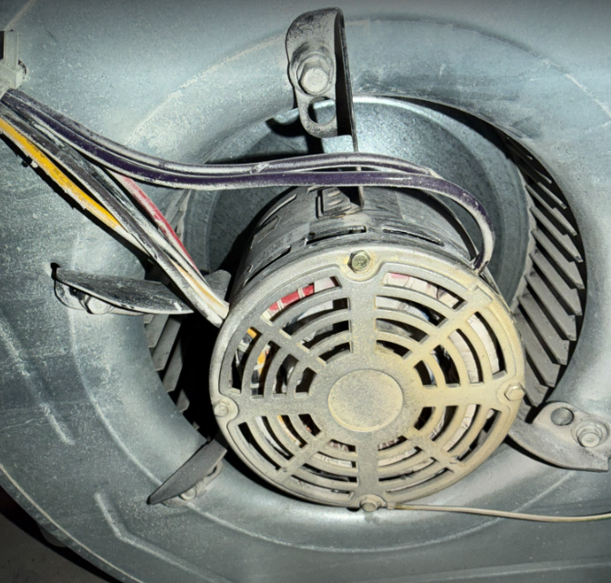 Blower Motor & Air Handler Cleaning after cleaning