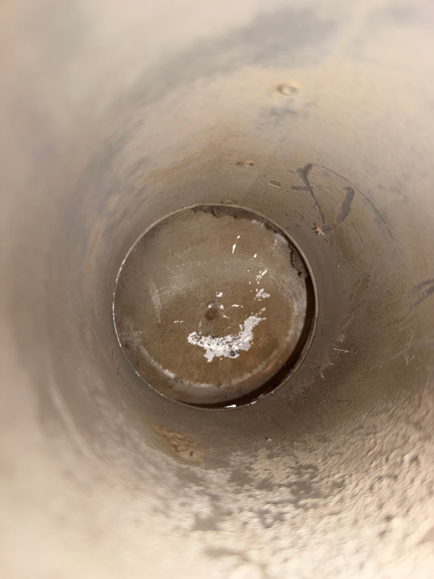 Dryer Vent Cleaning after Ridgeline cleaning — Heavy lint buildup removed